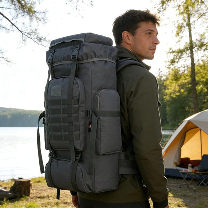 Hiking Backpack for Men 70L/100L Camping Backpack Military Rucksack Molle 3 - Image 8