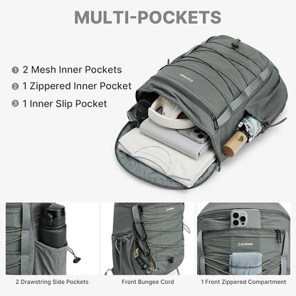G4Free Hiking Backpack for Women Men 20L Lightweight Travel Backpacks Daypack - Image 3