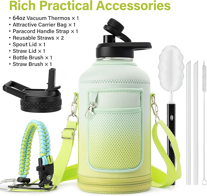 DYSANKY Insulated Water Bottle | Thickened Stainless Steel Vacuum Metal | - Image 2