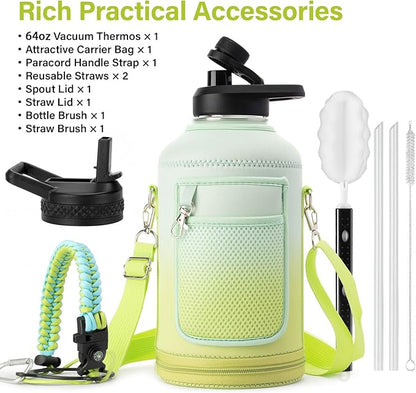 DYSANKY Insulated Water Bottle | Thickened Stainless Steel Vacuum Metal | - Image 2