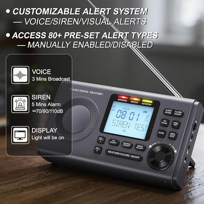 RunningSnail NOAA Weather Alert Radio - Image 4