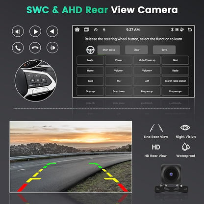 Hikity Android 15 Car Stereo for 2010-2016 Jeep Patriot Compass, 10.1 Inch - Image 7