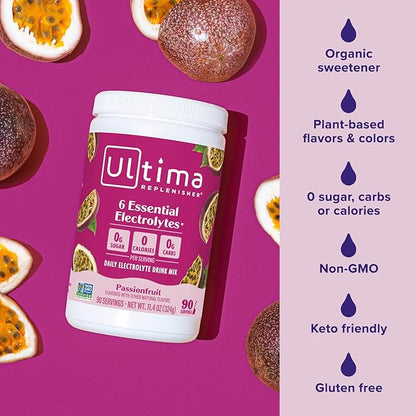 Ultima Replenisher Daily Electrolyte Powder Drink Mix – Sugar Free – - Image 5