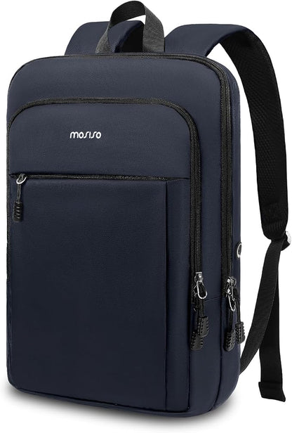 MOSISO Laptop Backpack for Men, Slim Lightweight Compact Computer Backpack for by MOSISO