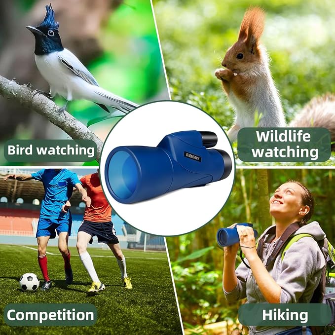 Gosky Monoculars Telescope, 12x55 HD Monocular - Image 8
