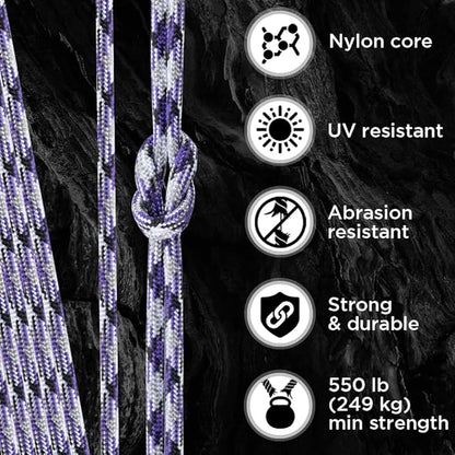 TECEUM 5/32" Paracord Rope 1000 – 1000ft / 200ft / 100ft / 50ft – Tactical - Image 3