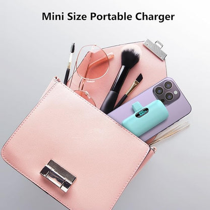Mini Portable Charger USB C Power Bank, Upgraded 5000mAh PD Fast Charging - Image 4