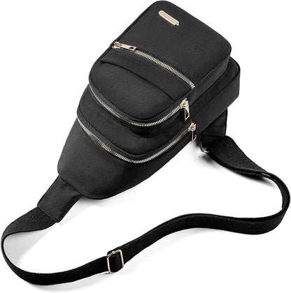 Banelu Small Crossbody Sling Bag Sling Backpack, Chest Bag Daypack Cross Body - Image 5
