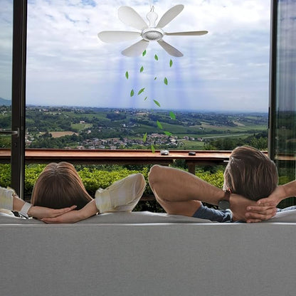 Silent USB Powered Ceiling Canopy Fan - Image 2