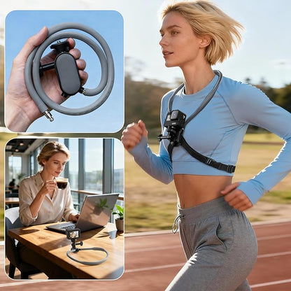 Hamillar Camera Phone Chest Neck Mount Holder - Image 4