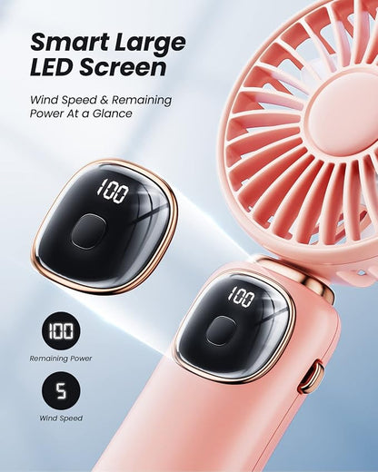 coldSky Portable Handheld Fan, 4000mAh Battery Operated - Image 4