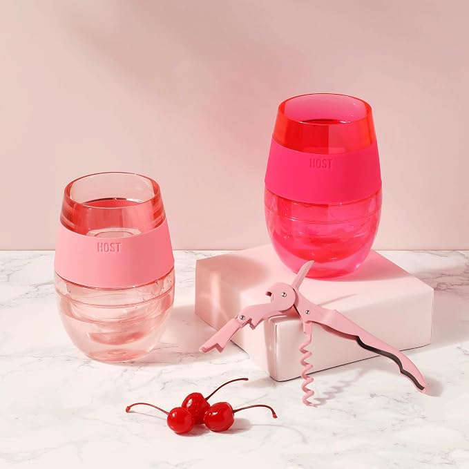 HOST Wine Freeze Cooling Cup, Plastic Double Wall Insulated Freezable Drink - Image 9
