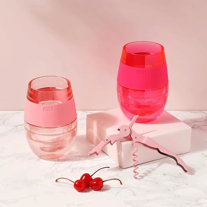 HOST Wine Freeze Cooling Cup, Plastic Double Wall Insulated Freezable Drink - Image 9
