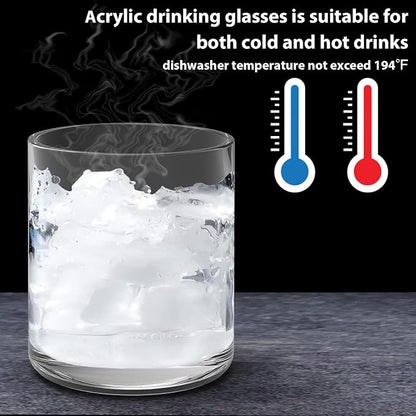 12 oz Drinking Glass Sets, BPA-Free Beer Glasses - Image 5