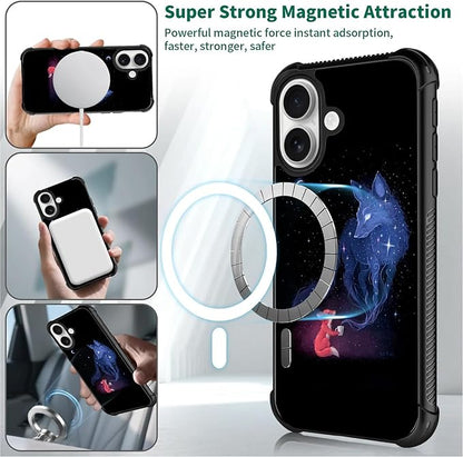 for iPhone 17 Case, for MagSafe Graphic Design for Girl Boy Soft Silicone Hard - Image 5
