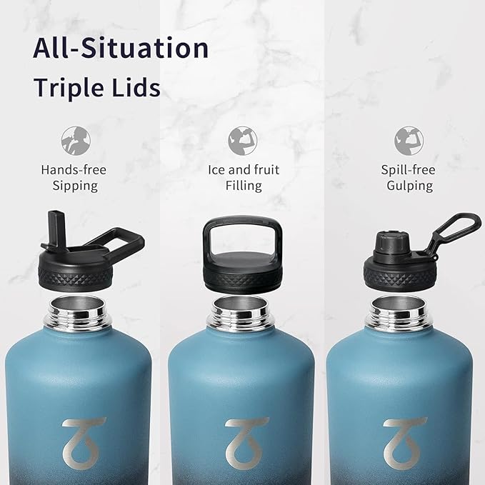 Trebo One Gallon Water Bottle Insulated - Image 3