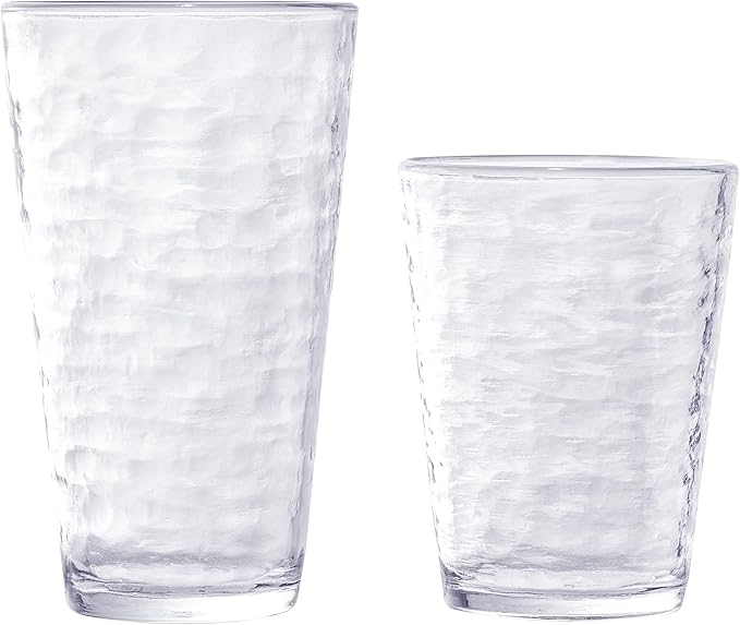 KLIFA- RIPPLE- 16 & 22.5 ounce, Acrylic Tumbler & Highball, Plastic Drinking - Image 2