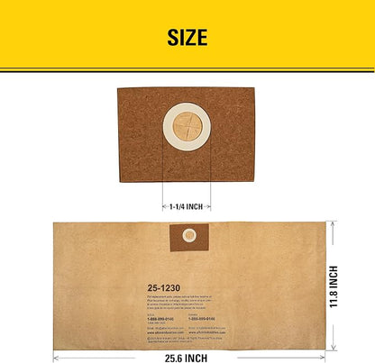 Stanley 25-1230 4-5 Gallon Disposable Filter Bag - Image 3