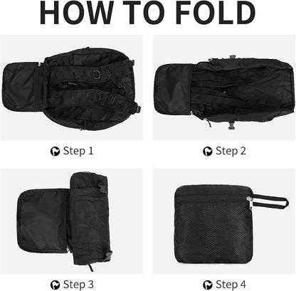 Small Hiking Backpack 35L Travel Lightweight Hiking Packable Daypack - Image 3