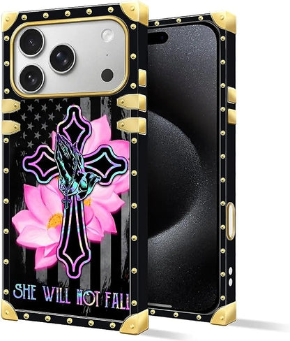 for iPhone 17 Pro Case Luxury Golden Decoration - Image 2
