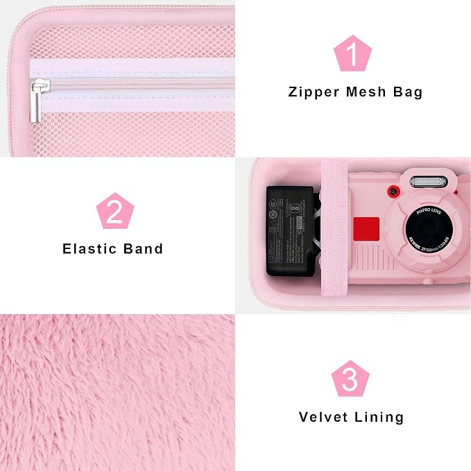 Canboc Carrying Case for KODAK PIXPRO WPZ2 Rugged Waterproof Digital Camera - Image 5