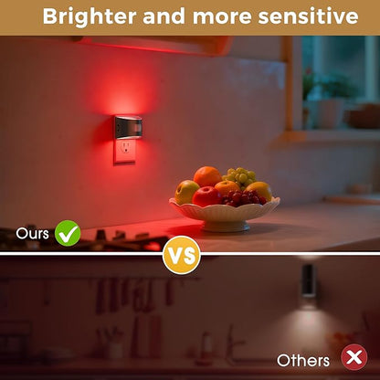 L LOHAS LED Night Light with Motion Sensor & Dusk to Dawn Sensor, Night Lights - Image 6