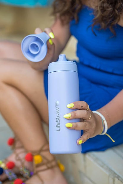 LifeStraw Go Series – Insulated Stainless Steel Water Filter Bottle - Image 6