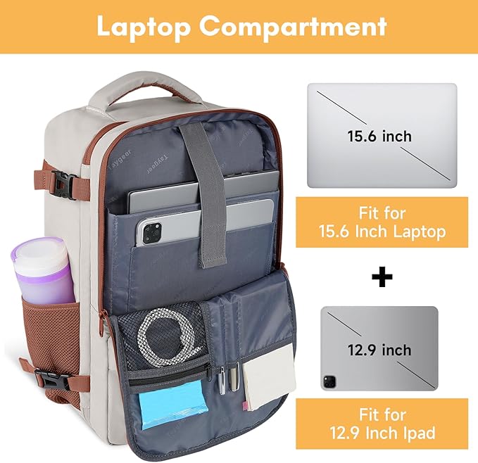 Taygeer Backpack for Women, College Backpack - Image 6
