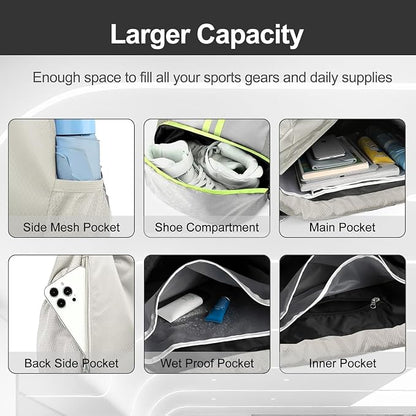Hoedia Sports Drawstring Backpack - Image 4