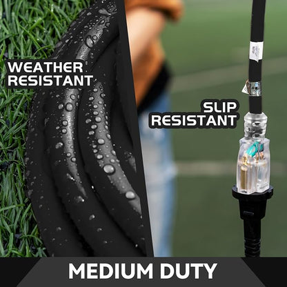 Indoor Outdoor Extension Cord Weatherproof - Image 4