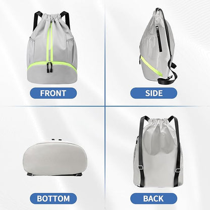 JELUTAR Drawstring Backpack Gym Bag - Image 8