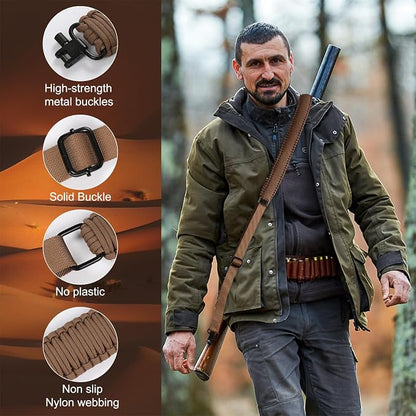 VVAAGG Two-Point Paracord Rifle Sling - Image 3