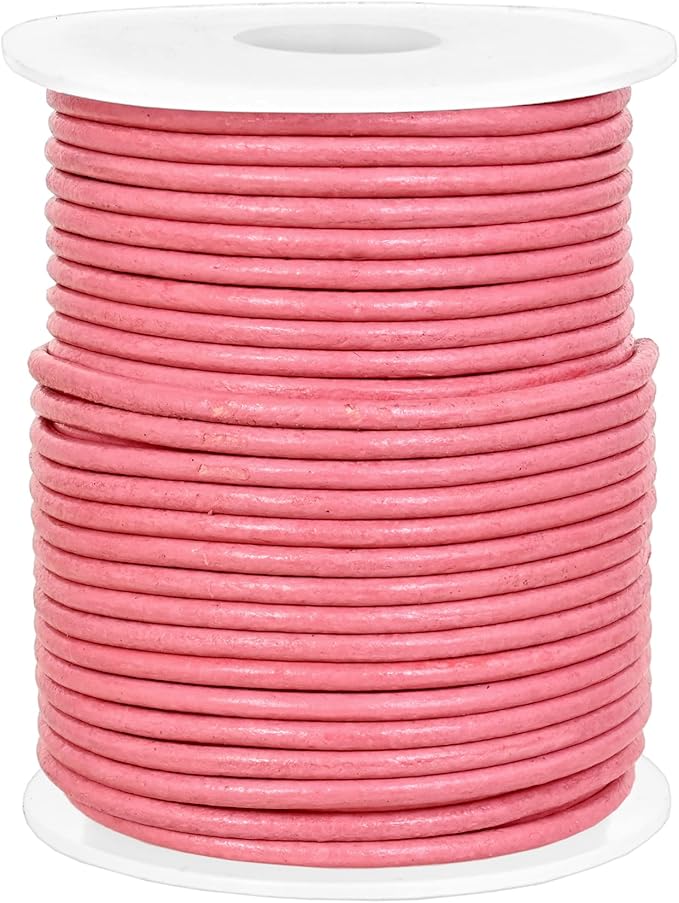 GENIQUE Real/Genuine Round Leather String Cord - Image 2