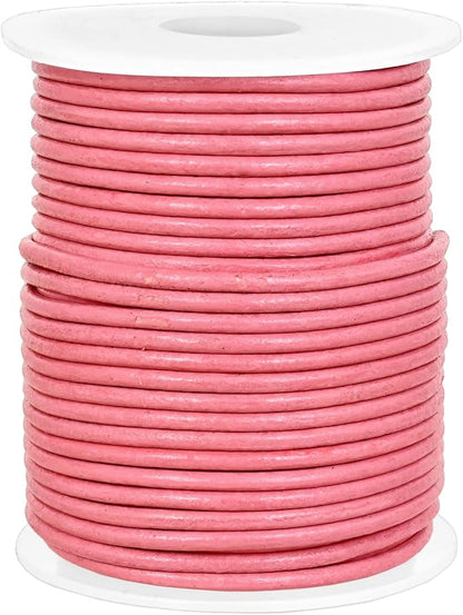 GENIQUE Real/Genuine Round Leather String Cord - Image 2