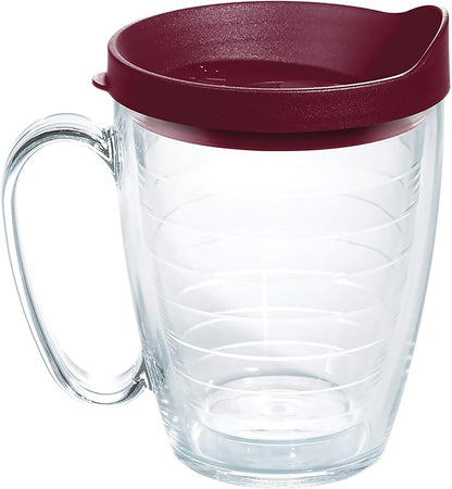 Tervis Clear & Colorful Lidded Made in USA Double Walled Insulated Tumbler by TervisTumblerCompany