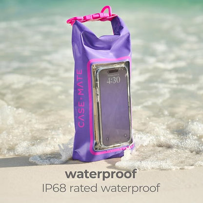 Case-Mate Purple Paradise Mini IP68 Waterproof Bucket Bag - Image 2