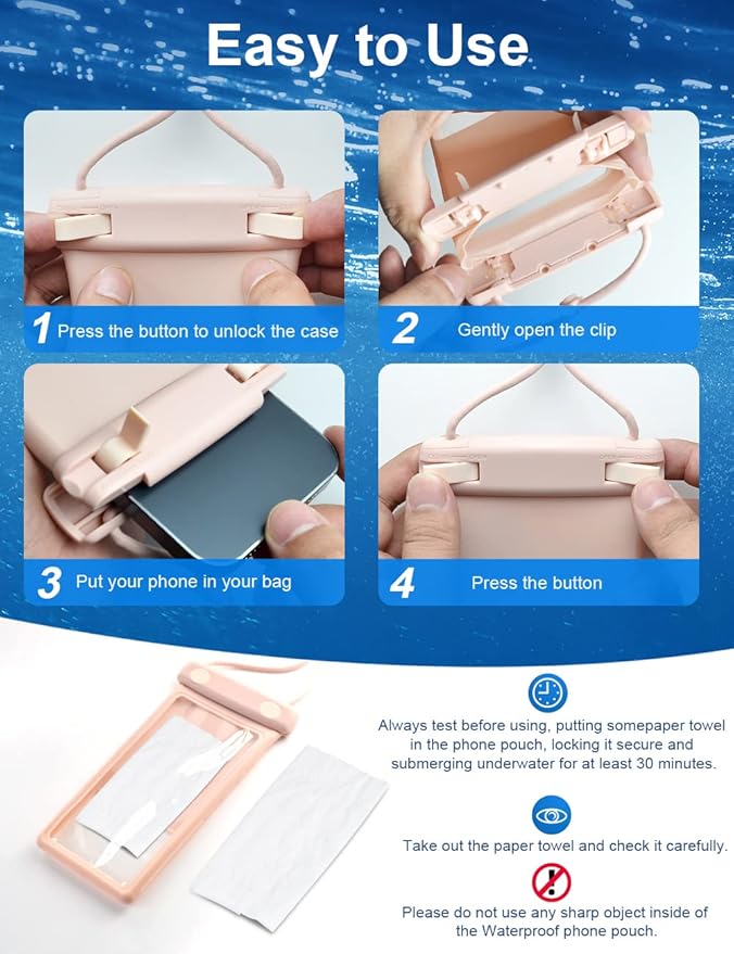 wellhouse 3D Waterproof Phone Pouch - Image 5