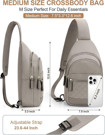Capolo Sling Bag for Women Men Waterproof Crossbody Bags for Women Trendy - Image 3