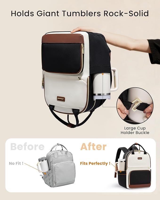 LOVEVOOK Laptop Backpack for Women - Image 2