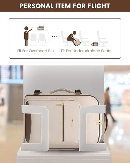 LOVEVOOK Travel Backpack for Women & Men 40L, Airline Approved Carry On - Image 4