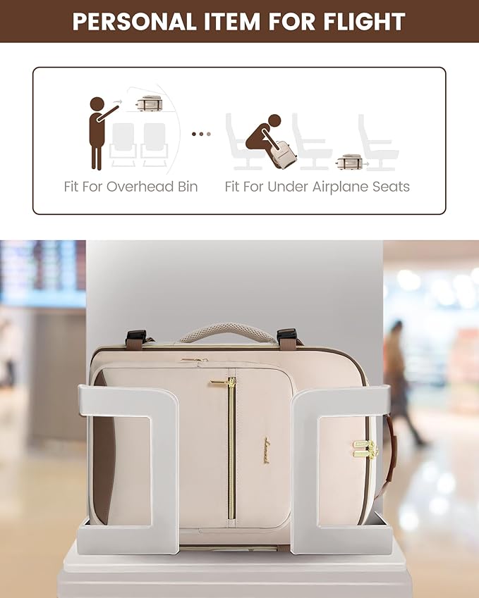 LOVEVOOK Travel Backpack for Women & Men 50L, Airline Approved Carry On - Image 4