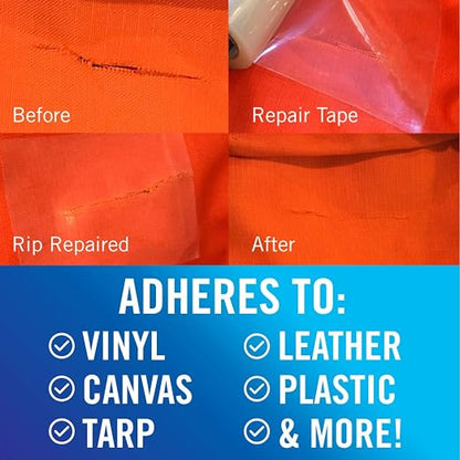 Better Boat Repair Tape for Fabric and Vinyl 30ft x 3in, Heavy Duty - Image 2