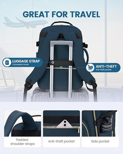 LOVEVOOK Travel Backpack for Women & Men 40L, Airline Approved Carry On - Image 6