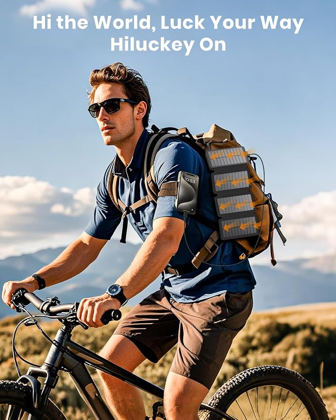 Hiluckey Solar Charger Power Bank - Image 6
