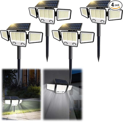 MDCMDCM Solar Motion Sensor Outdoor Lights Waterproof by MDCMDCMSolarLightsOutdoor