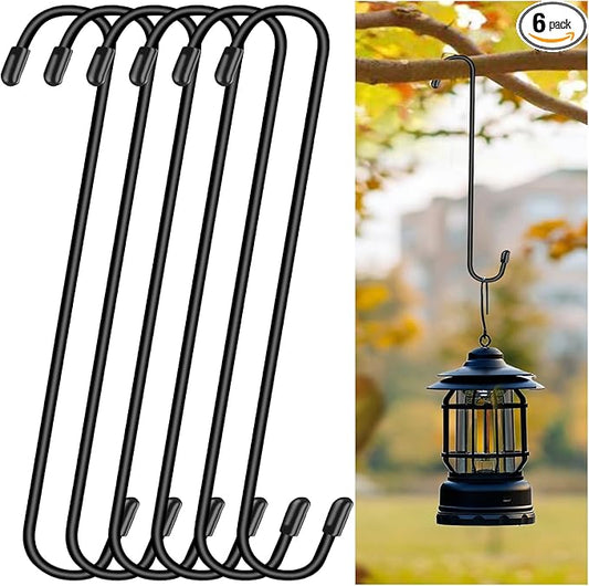 Dpyrrhic 6 Pack 12 Inch Large S Hooks by Dpyrrhic