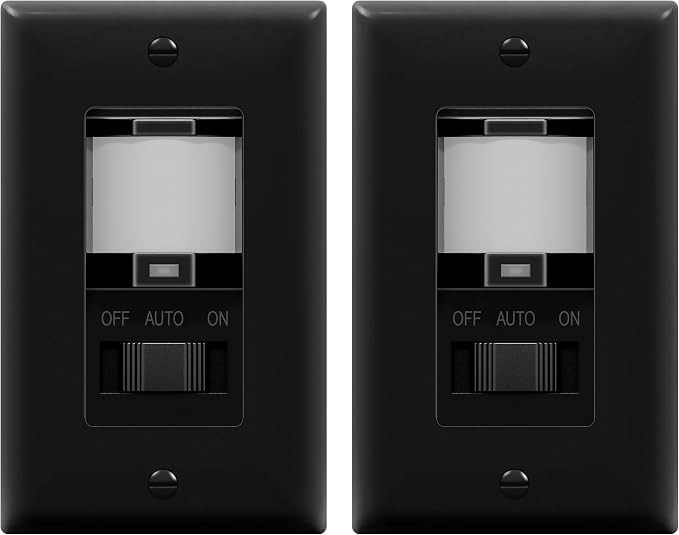 TOPGREENER in Wall PIR Motion Sensor Light Switch, Occupancy Sensor Switch by TOPGREENER