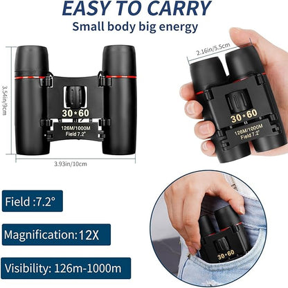 Compact Binoculars for Adults and Kids, HD Mini Portable Outdoor Binoculars - Image 3