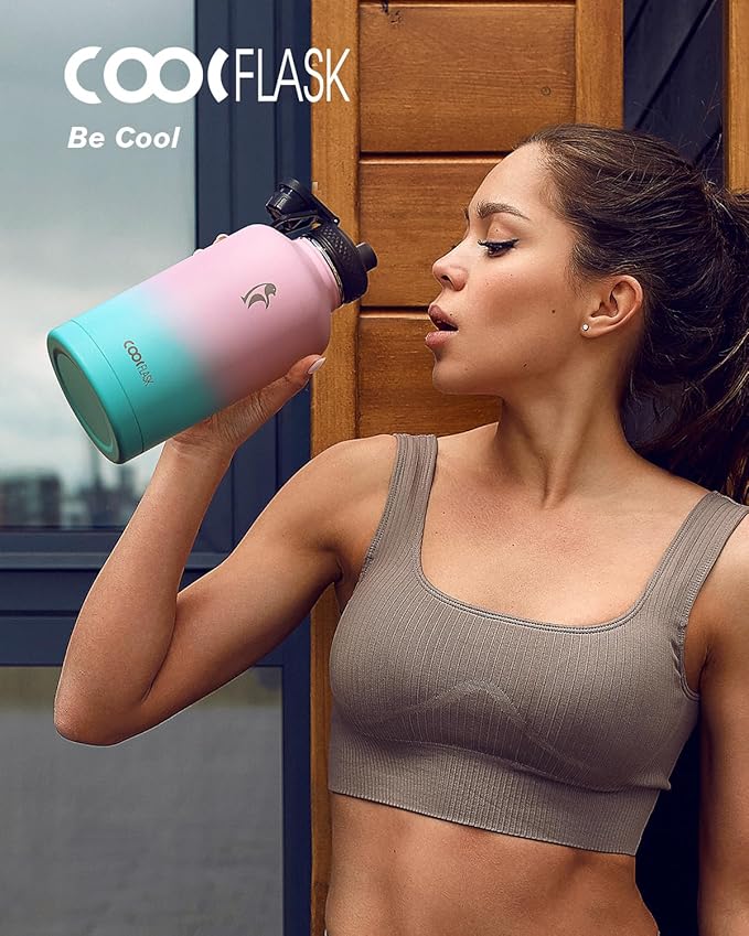 Water Bottle Insulated 64 oz - Image 6