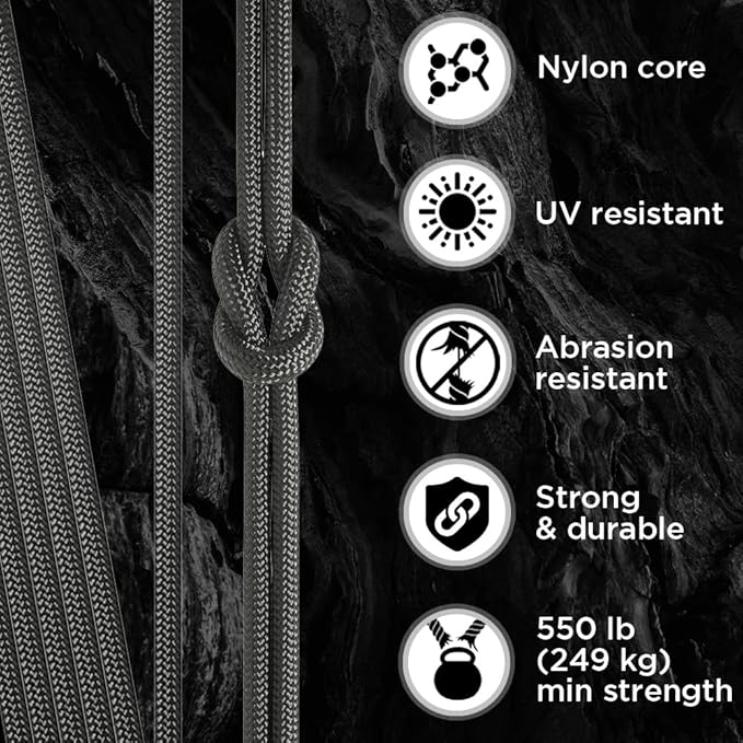 TECEUM 5/32" Paracord Rope 1000 – 1000ft / 200ft / 100ft / 50ft – Tactical - Image 3